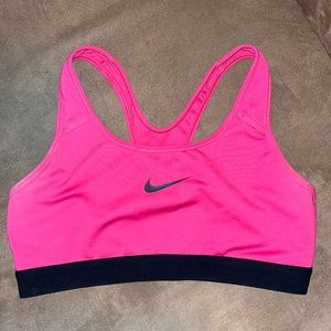 Pink Nike Sports Bra